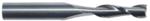 Magnate 9461 2 Flute Spiral Up-Cut Router Bit - 5.0mm Cutting Diameter; 3/4" Cutting Length; 1/4" Shank Diameter; 2" Overall Length