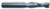 MAGNATE 9469 2 Flute Spiral Up-Cut Router Bit - 1/2" Cutting Diameter; 1-3/4" Cutting Length; 1/2" Shank Diameter; 4" Overall Length; Fish Tail End, Solid Carbide, Right-Hand