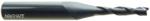MAGNATE 9478 2 Flute Spiral Up-Cut Router Bit - 1/8" Cutting Diameter; 3/4" Cutting Length; 1/4" Shank Diameter; 2" Overall Length; Fish Tail End, Solid Carbide, Right-Hand