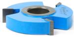Amana 948-AMANA Straight Edge Shaper Cutter - 1/2" Cutting Height; 1/2" & 3/4" Bore; 2-1/2" Overall Diameter; 3-Wing, Carbide Tipped