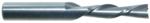 MAGNATE 9481 2 Flute Spiral Down-Cut Router Bit - 5.0mm Cutting Diameter; 3/4" Cutting Length; 1/4" Shank Diameter; 2" Overall Length; Fish Tail End, Solid Carbide, Right-Hand