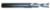 MAGNATE 9483 2 Flute Spiral Down-Cut Router Bit - 3/16" Cutting Diameter; 1" Cutting Length; 1/4" Shank Diameter; 2-1/2" Overall Length; Fish Tail End, Solid Carbide, Right-Hand