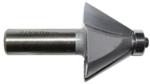 MAGNATE 949 Chamfer Router Bit - 30 Degree; 7/8" Cutting Height; 1/2" Shank Diameter; 1-1/2" Shank Length; 1-3/8" Overall Diameter; 30 degree for making 6-sided boxes; 2-Flute Carbide Tipped