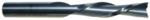 MAGNATE 9495 2 Flute Spiral Down-Cut Router Bit - 3/8" Cutting Diameter; 1-5/8" Cutting Length; 3/8" Shank Diameter; 3-1/2" Overall Length; Fish Tail End, Solid Carbide, Right-Hand