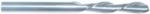 Magnate 9499 2 Flute Spiral Down-Cut Router Bit - 1/4" Cutting Diameter; 1-1/2" Cutting Length; 1/4" Shank Diameter; 3-1/2" Overall Length