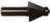 MAGNATE 951 Chamfer Router Bit - 15 Degree; 7/8" Cutting Height; 1/2" Shank Diameter; 1-1/2" Shank Length; 1" Overall Diameter; 15 degree for making 12-sided boxes; 2-Flute Carbide Tipped