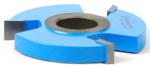 Amana 953-AMANA Straight Edge Shaper Cutter - 3/8" Cutting Height; 1/2" & 3/4" Bore; 2-5/8" Overall Diameter; 3-Wing, Carbide Tipped