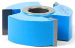 Amana 955-AMANA Straight Edge Shaper Cutter - 1" Cutting Height; 1/2" & 3/4" Bore; 2-5/8" Overall Diameter; 3-Wing, Carbide Tipped