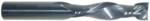 MAGNATE 9597 2 Flute Compression MFC Spiral Router Bit - 1/2" Cutting Diameter; 2-1/8" Cutting Length; 1/2" Shank Diameter; 4" Overall Length; 2+2 Up-Down, Carbide
