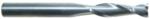 MAGNATE 9638 2 Flute Flat-End Spiral Up-Cut Router Bit - 1/2" Cutting Diameter; 1-1/4" Cutting Length; 1/2" Shank Diameter; 3" Overall Length; Solid Carbide, Right-Hand