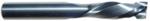 MAGNATE 9671 2 Flute Compression MFC Mortise Spiral Router bit - 3/8" Cutting Diameter; 1-1/4" Cutting Length; 3/8" Shank Diameter; 3" Overall Length; 2+2 Up-Down, 3/16" Up-Cut, Solid Carbide