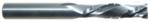 MAGNATE 9731 2 Flute Compression Mortise Spiral Chipbreaker Router bit - 1/4" Cutting Diameter; 1" Cutting Length; 1/4" Shank Diameter; 2-1/2" Overall Length; 2+2 Up-Down, 3/16" Up-Cut, Solid Carbide