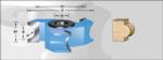 Amana 974 Bullnose Shaper Cutter - 3/8" Bead Height; 3/4" Bore; 3/16" Radius; 2-5/8" Overall Diameter; C-025 Rub Collar; 5/8" Cutting Height