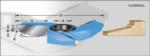 Amana 986 Raised Panel Shaper Cutter For 5/8" Material - Classical Profile; 1-1/4" Bore; 1-1/2" Reveal ; 5-1/2" Overall Diameter; 12 Degree; 1/8" Radius; C-017 Rub Collar