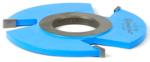 Amana A-27-100 Rabbeting Heavy Duty Shaper Cutter - 1/4" Cutting Height; 1-1/4" Bore; 4" Overall Diameter; 3-Wing, Carbide Tipped