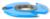 Amana A-28-100 Flute (Convex) Shaper Cutter - 1/4" Flute Height; 1-1/4" Bore; 1/8" Radius; 4" Overall Diameter; C-038 Rub Collar; 3-Wing, Carbide Tipped