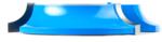 Amana A-30-110 Corner Round Shaper Cutter - 1/2" Radius; 3/4" Cutting Height; 1-1/4" Bore; 4" Overall Diameter; C-032 Rub Collar; 3-Wing, Carbide Tipped
