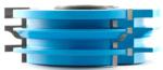 Amana A-32-200 Ogee Reversible Stile & Rail Shaper Cutter - 1-1/2" Cutting Height; 1-1/4" Bore; 1" Profile Height; 3-1/2" Small Diameter; 1/4" Radius; 4-1/2" Overall Diameter; 3-Wing, Carbide Tipped