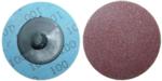 Magnate A2QR18 Type R Quick Aluminum Oxide Change Discs, 50 Discs/Pack - ResinFibre Backing, Roll-On/Roll-Off Threaded; 2" Diameter; 180 Grit
