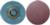 Magnate A2QS24 Type S Quick Aluminum Oxide Change Discs, 50 Discs/Pack - ResinFibre Backing, Turn-On/Off Plastic Clip; 2" Diameter; 240 Grit