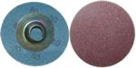 Magnate A2QS3 Type S Quick Aluminum Oxide Change Discs, 50 Discs/Pack - ResinFibre Backing, Turn-On/Off Plastic Clip; 2" Diameter; 36 Grit
