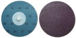 Magnate A3QR2 3" Type R Quick Change Discs, Aluminum Oxide - 24 Grit; Resin Fibre Backings; 25 Discs/Pkg