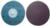 Magnate A3QR3 Type R Quick Aluminum Oxide Change Discs, 50 Discs/Pack - ResinFibre Backing, Roll-On/Roll-Off Threaded; 3" Diameter; 36 Grit