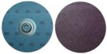 Magnate A3QS10 3" Type S Quick Change Discs, Aluminum Oxide - 100 Grit; Resin Fibre Backings; 25 Discs/Pkg