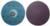 Magnate A3QS12 Type S Quick Aluminum Oxide Change Discs, 50 Discs/Pack - ResinFibre Backing, Turn-On/Off Plastic Clip; 3" Diameter; 120 Grit