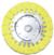 Magnate AWH0658 Hard Airway Buffing Wheel, 100% Cotton Sheet - 6" Diameter; 5/8" Hole Diameter; 16 Ply; 1 Count/Pack