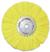 Magnate AWH1034 Hard Airway Buffing Wheel, 100% Cotton Sheet - 10" Diameter; 3/4" Hole Diameter; 16 Ply; 1 Count/Pack