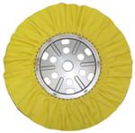 Magnate AWH12114 Hard Airway Buffing Wheel, 100% Cotton Sheet - 12" Diameter; 1-1/4" Hole Diameter; 16 Ply; 1 Count/Pack; Safety Flange is mandatory for use with an airway buffing wheel