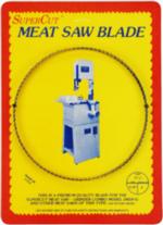 SuperCut B109T58T4 Meat Bandsaw Blade, 109" Long - 5/8" Width; 4 Hook Tooth; 0.025" Thickness