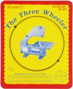 SuperCut B82W38H6 Three Wheeler Bandsaw Blade, 82" Long - 3/8" Width; 6 Hook Tooth; 0.014" Thickness