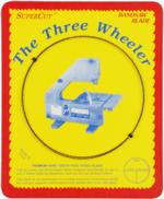 SuperCut B63.5W38R24 Three Wheeler Bandsaw Blade, 63-1/2" Long - 3/8" Width; 24 Raker Tooth; 0.014" Thickness; 5' 3-1/2" (5 feet 3-1/2 inch) Long, For 2 and 3 Wheel Tabletop Band Saws
