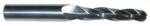 MAGNATE BE1-406 Ball End 1 Degree Tapered End Mill - 1/4" Tip; 1-1/2" Flute Height; 3/8" Shank Diameter; 3-1/2" Overall Length; 3 Flute; Solid Carbide, Up-Cut