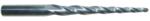 MAGNATE BE2-0502 Ball End 2 Degree Tapered End Mill - 3/64" Tip; 1/2" Flute Height; 1/8" Shank Diameter; 2" Overall Length; 3 Flute; Solid Carbide, Up-Cut