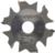 Skarpaz BJ100-2 Biscuit Jointer Blade - 100mm Diameter; Bore; 6 Tooth; 4.0mm Kerf; 3.0mm Plate; has 4 countersunk pinholes for being compatible with Lamello Top 20SF machine; Carbide Tipped