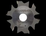 Skarpaz BJ100 Biscuit Jointer Blade - Carbide Tipped100mm Diameter; Bore; 6 Tooth; 4.0mm Kerf; 3.0mm Plate