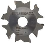 Skarpaz BJ100 Biscuit Jointer Blade - 100mm Diameter; Bore; 6 Tooth; 4.0mm Kerf; 3.0mm Plate; Carbide Tipped