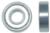 Magnate BR-24 Steel Router Bit Ball Bearing - 5/16" Inside Diameter; 3/4" Outside Diameter; 1/4" Thickness