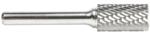 Amana BURS-088 Cylindrical Shape SB Burr Bit - 1/2" Diameter; 1" Cutting Height; 1/4" Shank Diameter; 2-3/4" Overall Length; SB-5DC Ref #; Solid Carbide Double Cut with End Cut for Die-Grinders