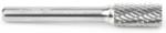 Amana BURS-102 Cylindrical Shape SA Burr Bit - 3/8" Diameter; 3/4" Cutting Height; 1/4" Shank Diameter; 2-1/2" Overall Length; SA-3DC Ref #; Solid Carbide, Double Cut with No End Cut for Die-Grinders