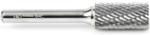 Amana BURS-104 Cylindrical Shape SA Burr Bit - 1/2" Diameter; 1" Cutting Height; 1/4" Shank Diameter; 2-3/4" Overall Length; SA-5DC Ref #; Solid Carbide, Double Cut with No End Cut for Die-Grinders
