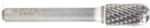 Amana BURS-122 Radius Cylinder SC Burr Bit - 3/8" Diameter; 3/4" Cutting Height; 1/4" Shank Diameter; 2-1/2" Overall Length; SE-3FM Ref #; Solid Carbide Double Cut for Die-Grinders