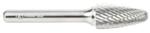 Amana BURS-144 Tree Shape SF Burr Bit - 1/2" Diameter; 1" Cutting Height; 1/4" Shank Diameter; 2-3/4" Overall Length; SD-5DC Ref #; Solid Carbide Double Cut for Die-Grinders