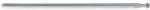 Amana BURS-155 Ball Shape SD Burr Bit - 1/4" Diameter; 7/32" Cutting Height; 1/4" Shank Diameter; 6-3/4" Overall Length; SC-42DC Ref #; Solid Carbide Double Cut for Die-Grinders