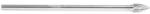Amana BURS-196 Pointed Tree Shape SG Burr Bit - 3/8" Diameter; 3/4" Cutting Height; 1/4" Shank Diameter; 6-3/4" Overall Length; SG-43DC Ref #; Solid Carbide Double Cut for Die-Grinders