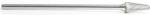 Amana BURS-219 Radius Cone Shape SL Burr Bit - 1/2" Diameter; 1-1/8" Cutting Height; 1/4" Shank Diameter; 7-1/8" Overall Length; SL-4L6DC Ref #; Solid Carbide Double Cut for Die-Grinders