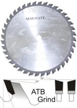 Magnate C0854 Standard Cut-Off Saw Blades, ATB Grind, 5/8" Bore - 8" Diameter; 40 Tooth; 15 degree Hook; .110" Kerf; .070" Plate